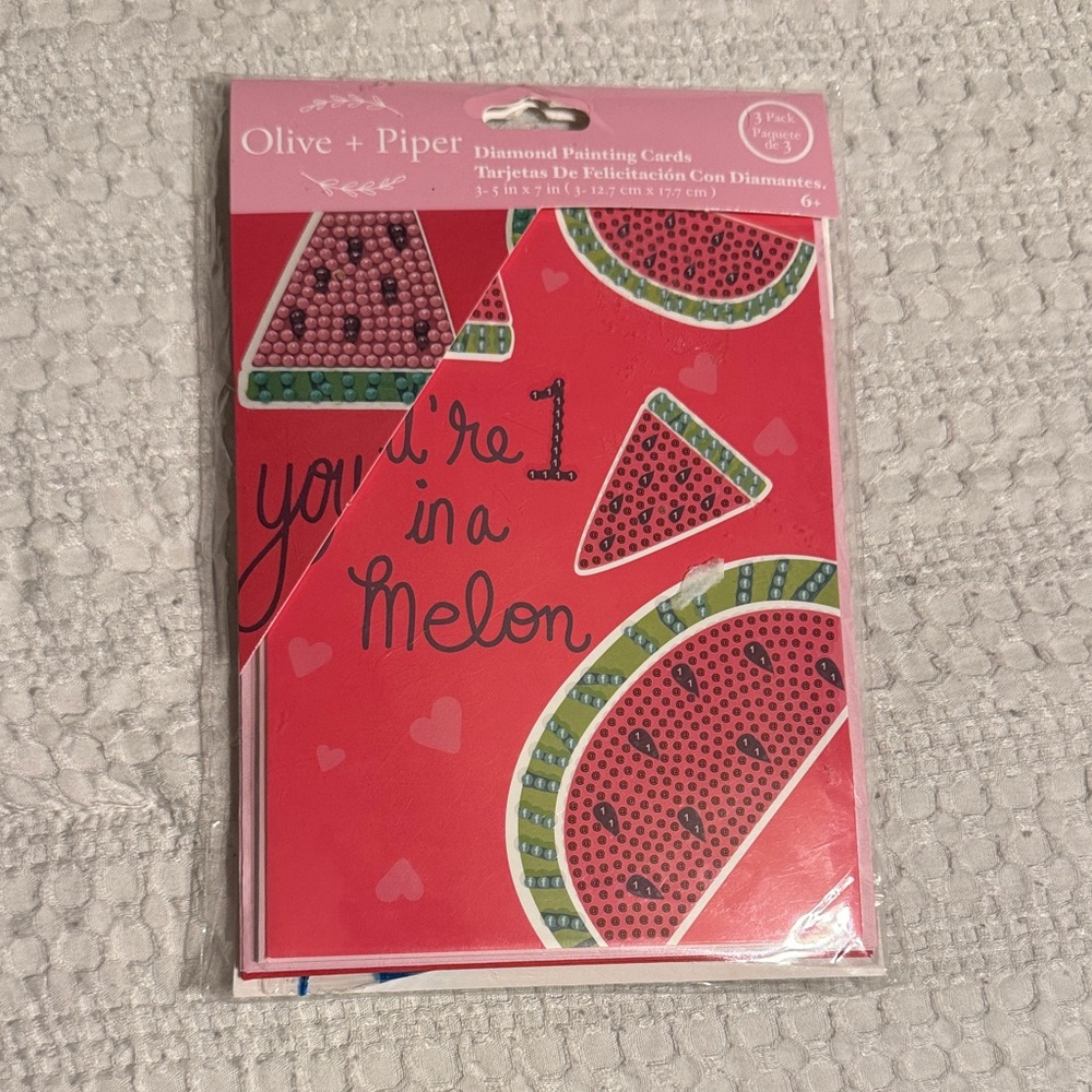 Olive and Piper Diamond Painting Cards